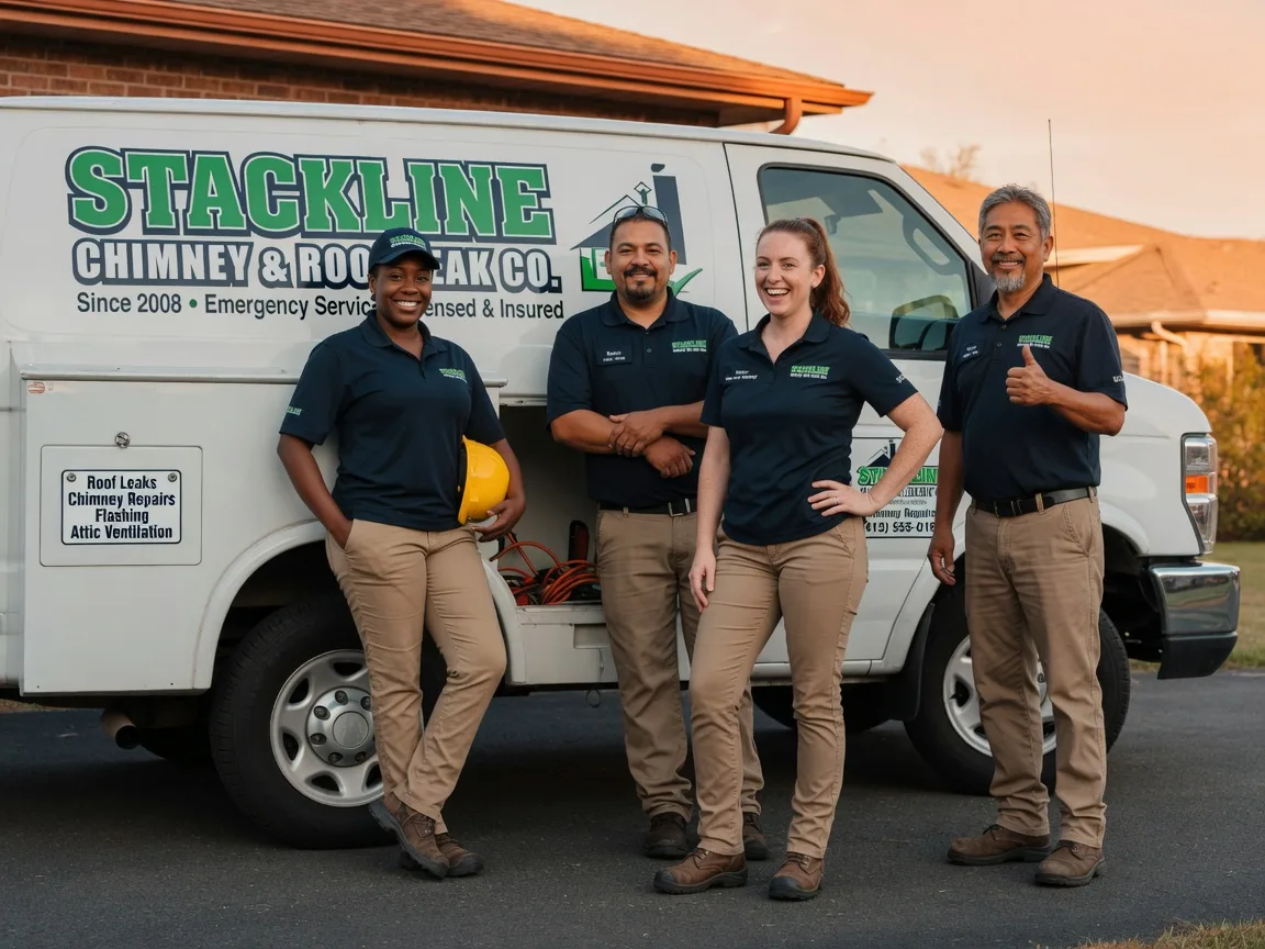 Chimney flashing repair company in Stamford, CT